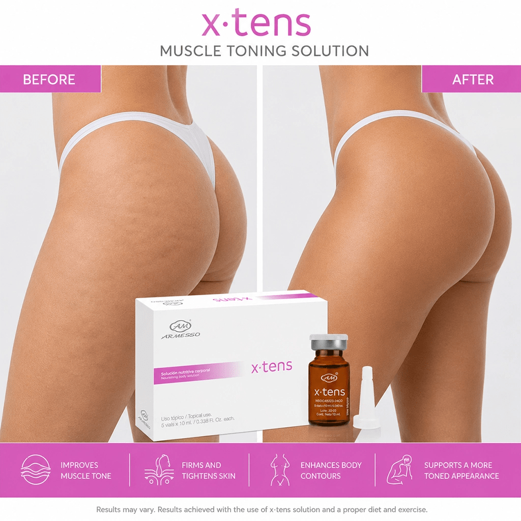 X-TENS Muscle Toning Vials – Professional Body Firming Mesotherapy
