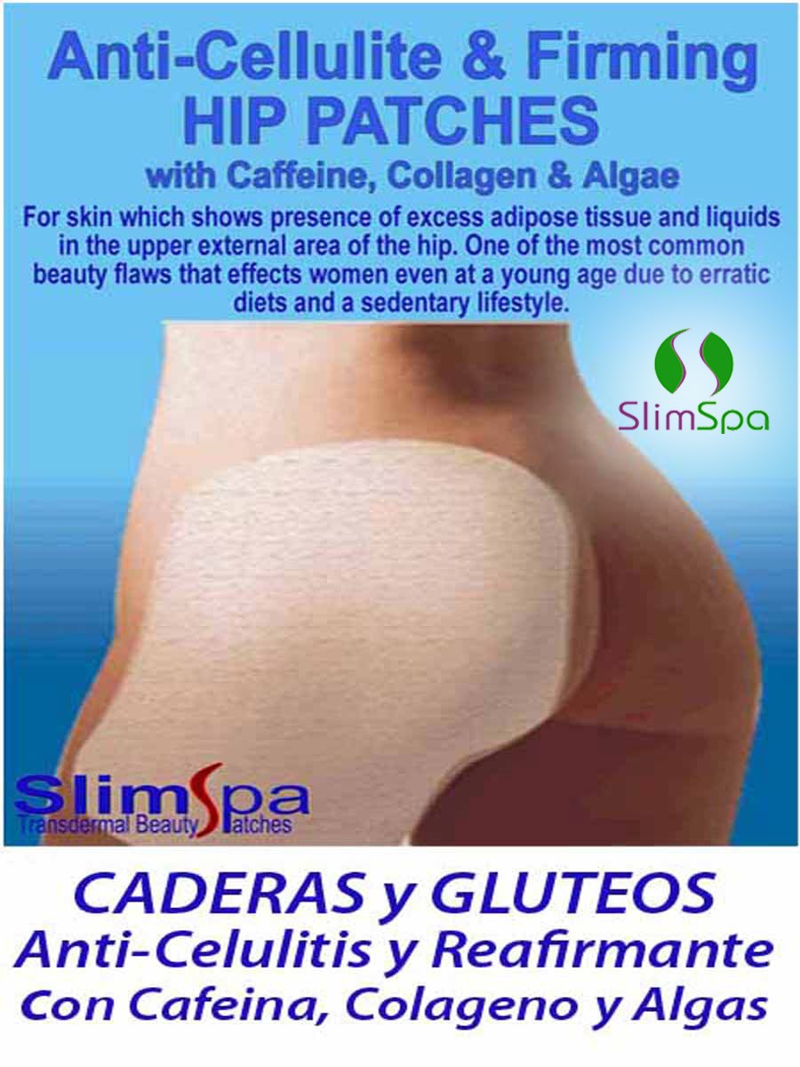 Hip Patches w/ Caffeine, Collagen & Algae (2 pc)