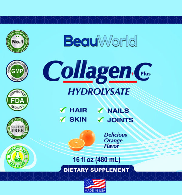 Collagen + C Plus Liquid 16oz-thumbnail