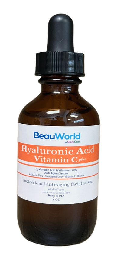 Hyaluronic Acid + Vitamin C 20% Plus SERUM 2oz -1745
