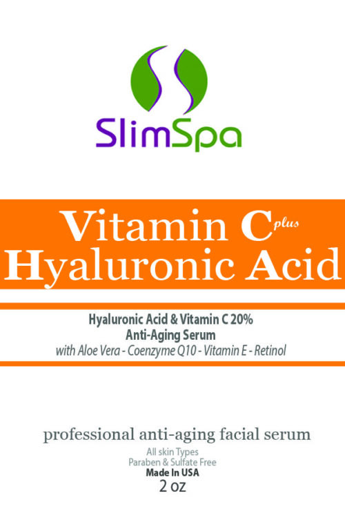 Hyaluronic Acid + Vitamin C 20% Plus SERUM 2oz -531