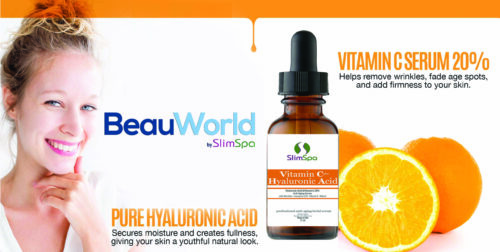 Hyaluronic Acid + Vitamin C 20% Plus SERUM 2oz -514