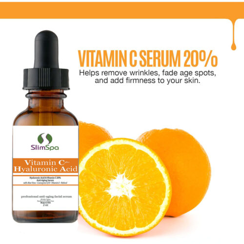 Hyaluronic Acid + Vitamin C 20% Plus SERUM 2oz -529