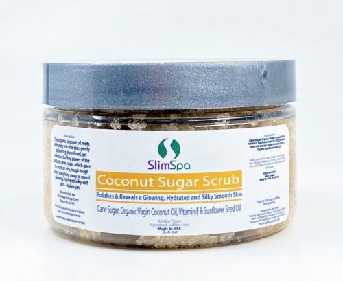 Coconut Sugar Scrub 4 oz (Organic)-0