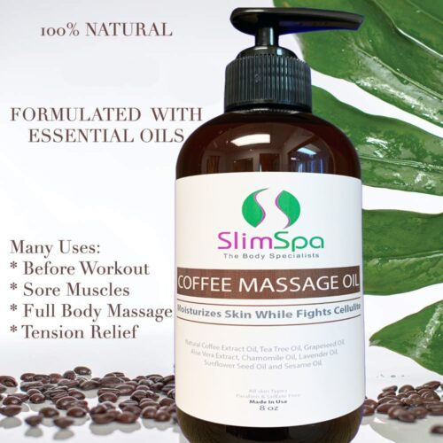 Coffee Body Massage Oil 8oz-1304