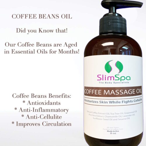Coffee Body Massage Oil 8oz-1308