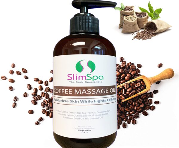 Coffee Body Massage Oil 8oz-1311