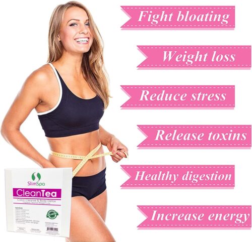 CleanTea Colon Cleanse & Body Detox Organic Tea for Weight Loss (30 Tea Bags)-1435