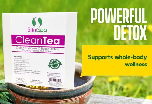CleanTea Colon Cleanse & Body Detox Organic Tea for Weight Loss (30 Tea Bags)-1456