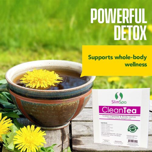 CleanTea Colon Cleanse & Body Detox Organic Tea for Weight Loss (30 Tea Bags)-1455