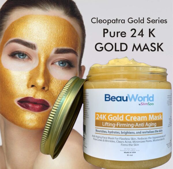 24K GOLD Facial Cream MASK 8oz.-thumbnail