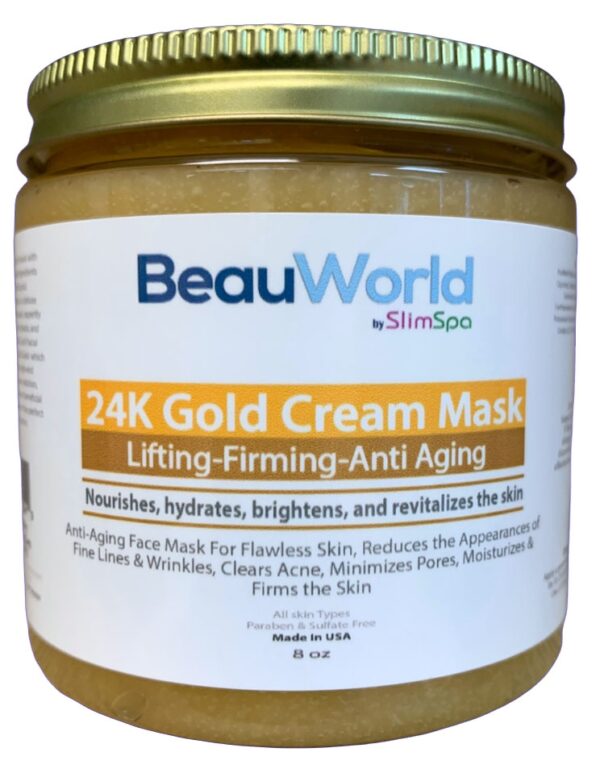 24K GOLD Facial Cream MASK 8oz.-1524