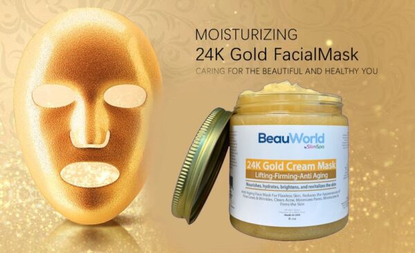 24K GOLD Facial Cream MASK 8oz.-1510