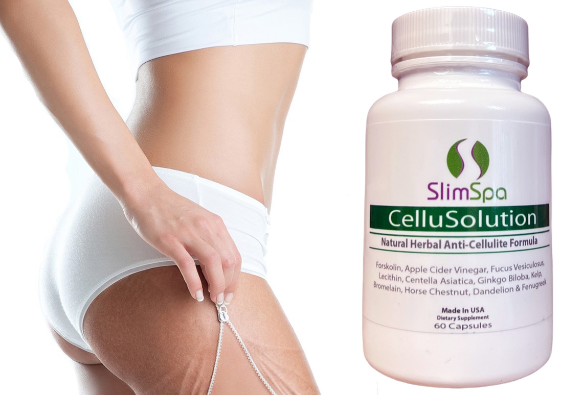 CelluSolution Natural Herbal Anti-Cellulite Formula 60 Caps