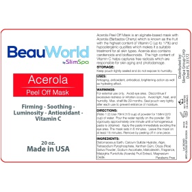 Acerola (Vitamin C) Peel Off Mask 20 oz.-0