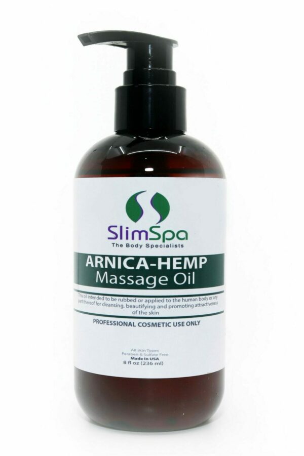 ARNICA-HEMP Massage Body Oil 8oz-0