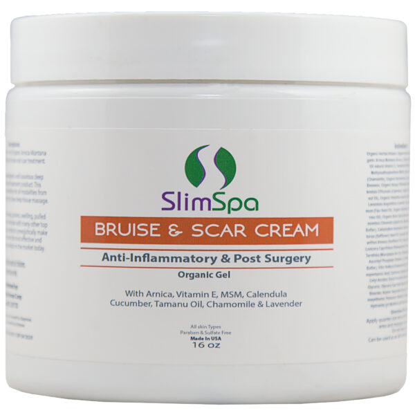 Therapeutic Anti-Inflammatory Bruise & Scar Organic Cream 8 oz-0